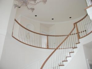 handcraft home remodeling wooden stairway
