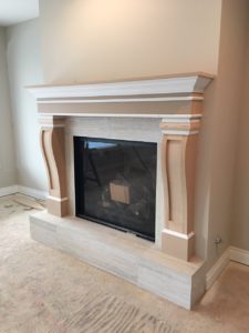 finish carpentry seattle fireplace