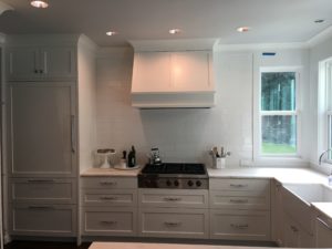 finish carpentry kitchen cabinets